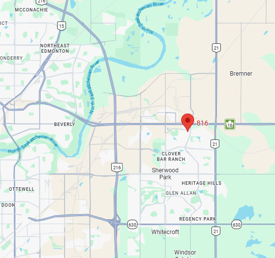 Map showing Emerald Hills MD Centre