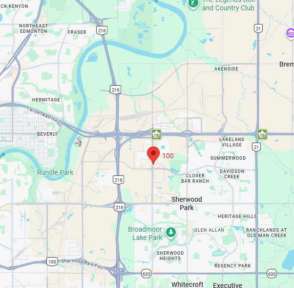 Map showing Millennium MD Centre